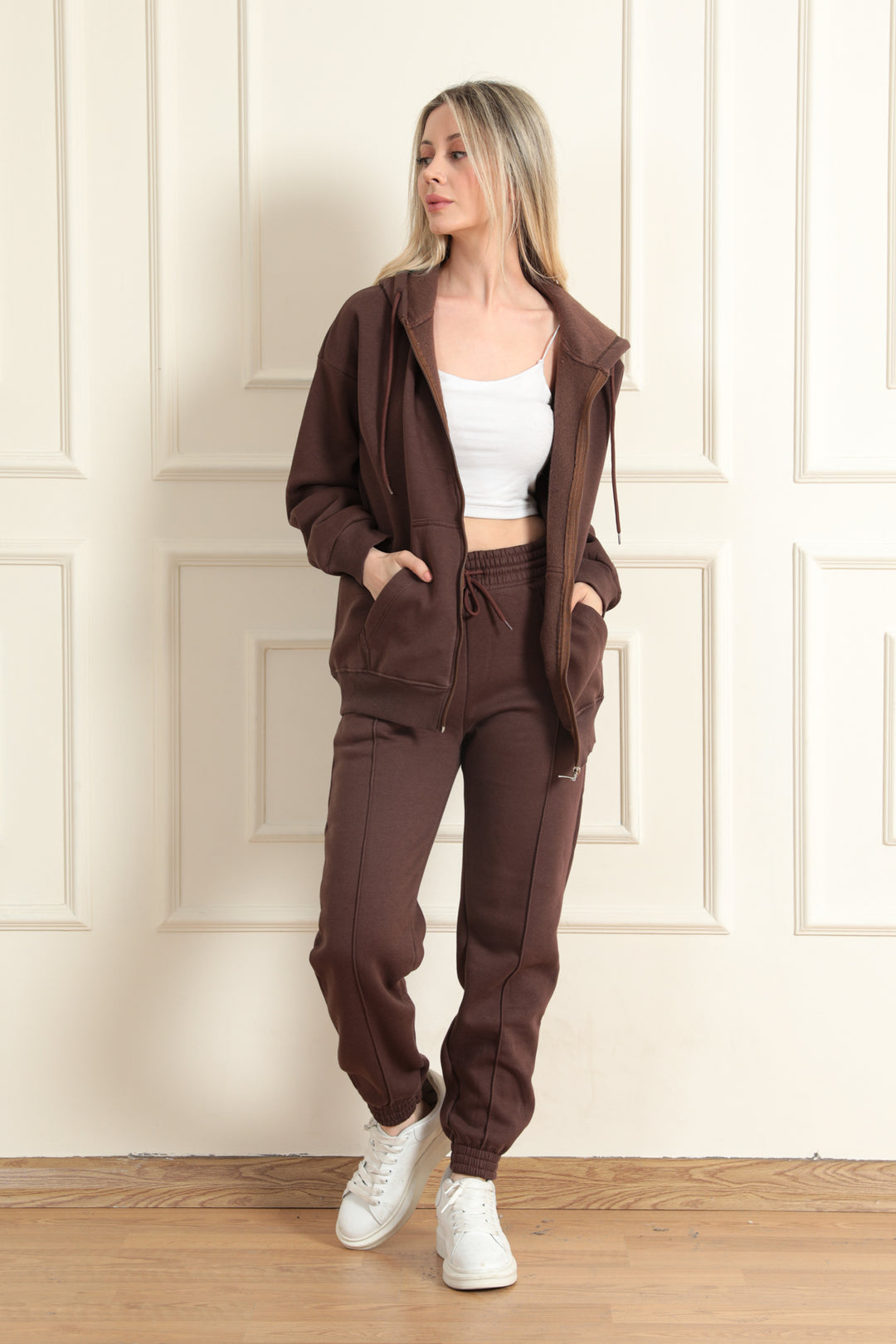MPL Woman Hooded 3 Yarn Sweatshirt 970 - Kamenicë