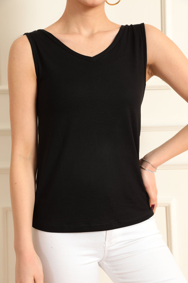 MPL Woman V-Neck Sleeveless Blouse 4384 - Williamsburg