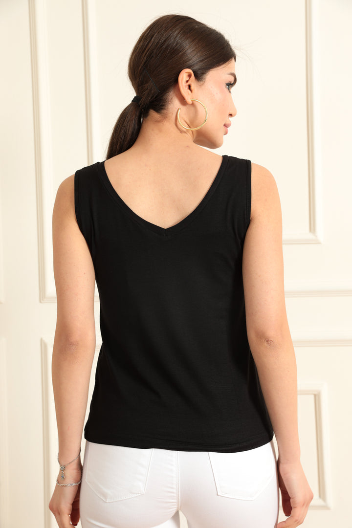 MPL Woman V-Neck Sleeveless Blouse 4384 - Williamsburg