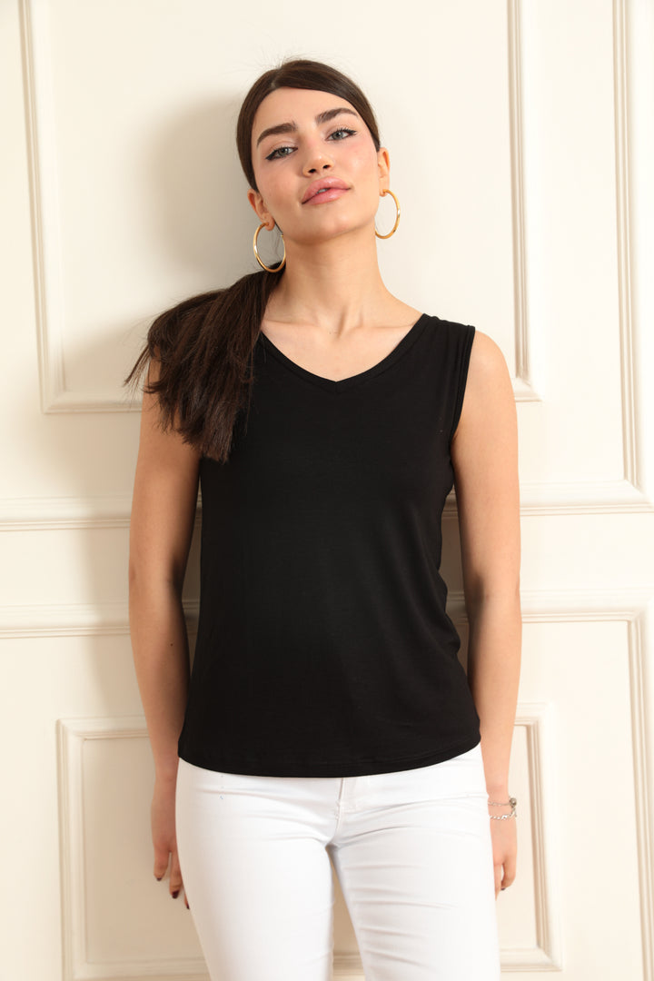 MPL Woman V-Neck Sleeveless Blouse 4384 - Williamsburg