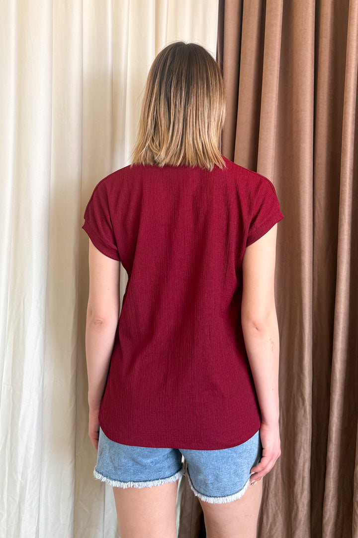 MPL Woman Raşel V Neck T-shirt 5039 - Canton
