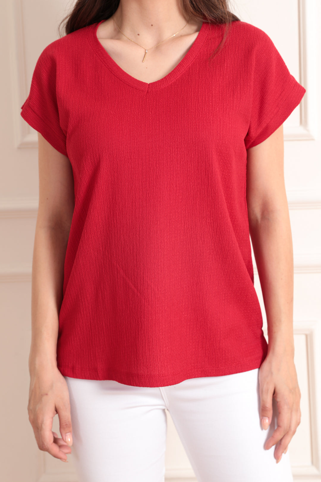 MPL Woman Raşel V Neck T-shirt 5039 - Rioverde
