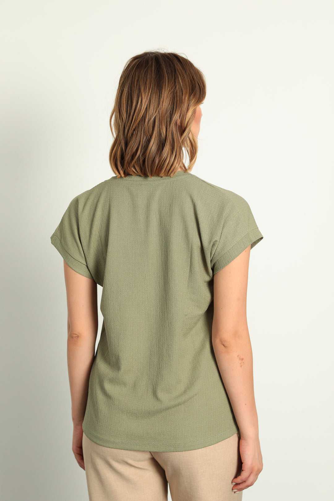 MPL Woman Raşel V Neck T-shirt 5039 - Novovolynsk