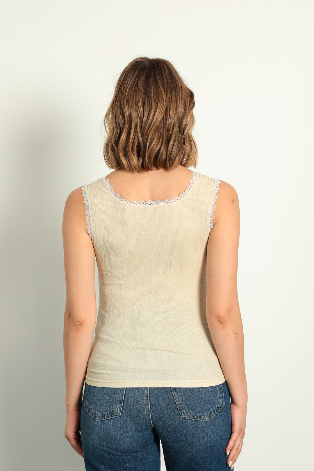 MPL Woman Rachel Nail Lace Tank Top 4979 - Elyria
