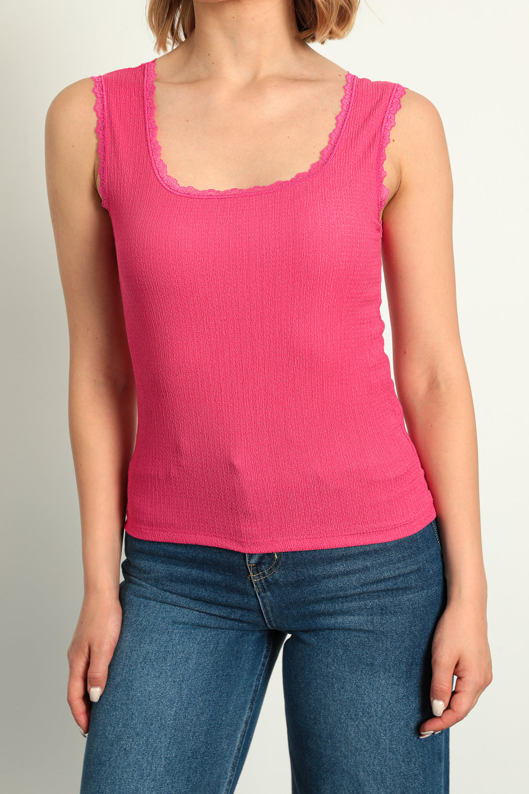 MPL Woman Rachel Nail Lace Tank Top 4979 - Oceanside