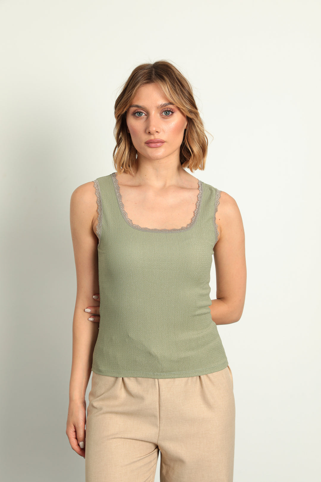 MPL Woman Rachel Nail Lace Tank Top 4979 - Schwäbisch Hall