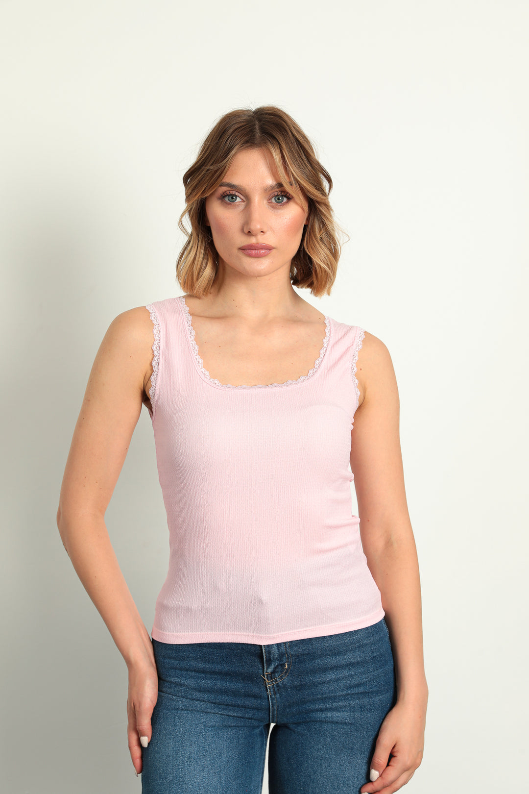 MPL Woman Rachel Nail Lace Tank Top 4979 - Schweinfurt