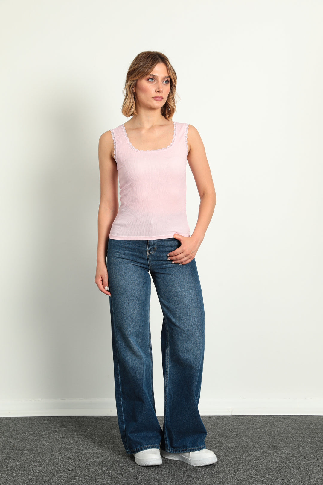 MPL Woman Rachel Nail Lace Tank Top 4979 - Schweinfurt