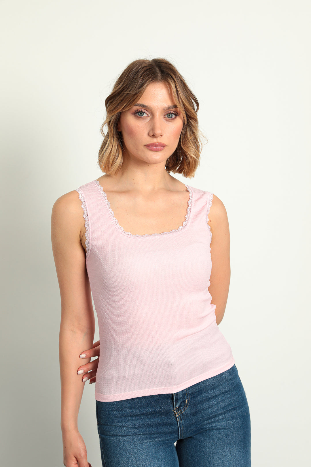 MPL Woman Rachel Nail Lace Tank Top 4979 - Schweinfurt