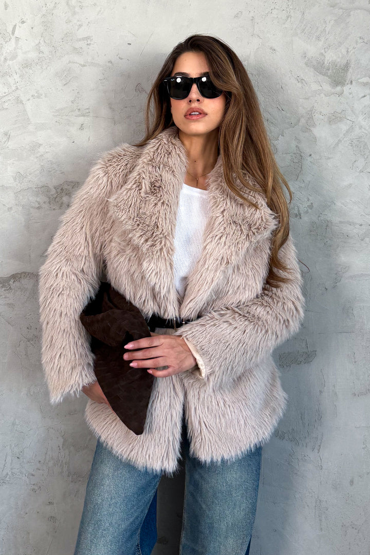 MPL Woman Fur Coat 9156 - Mettmann