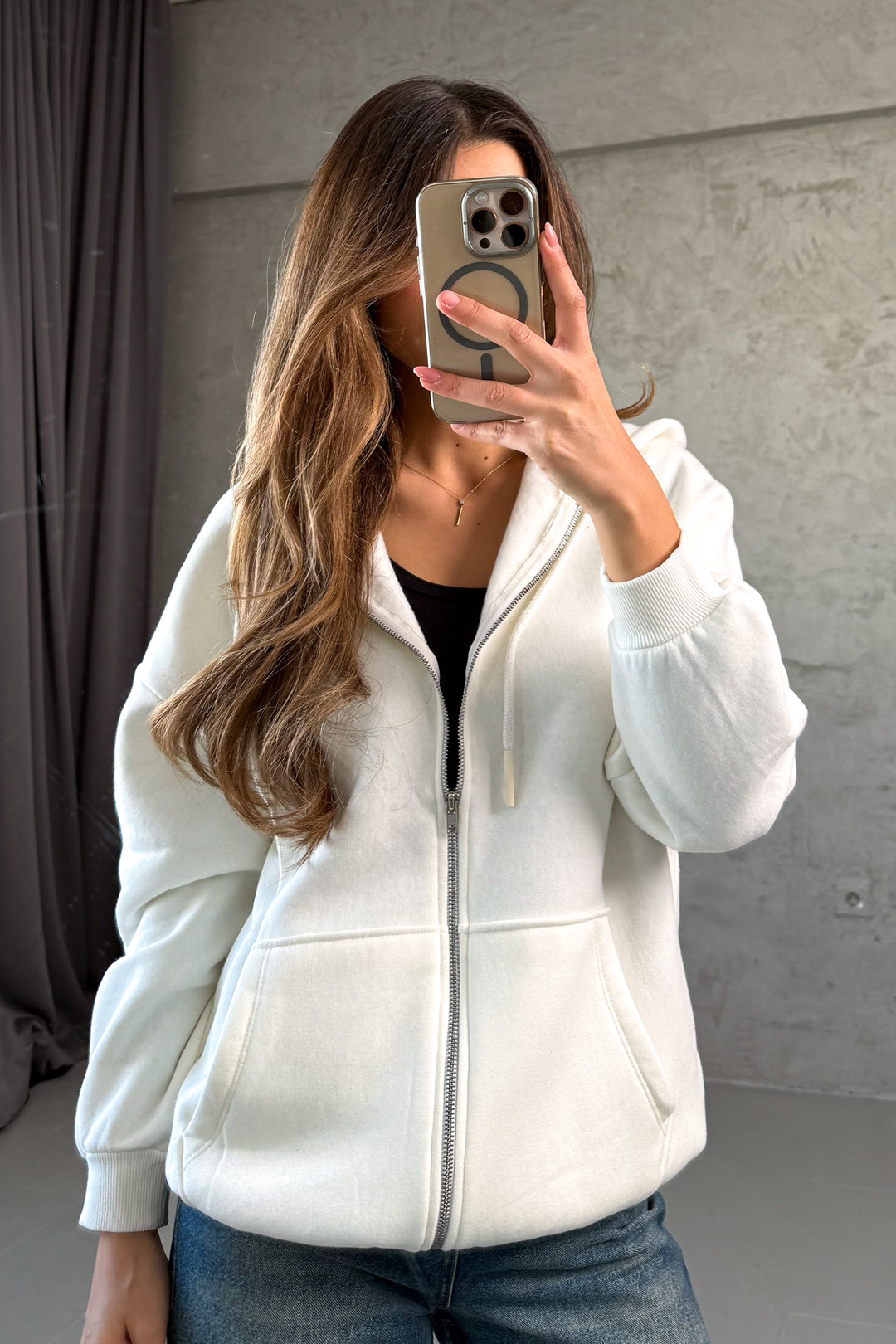 MPL Kadın Kapşonlu 3 İp Sweat 21618 - Kaufbeuren