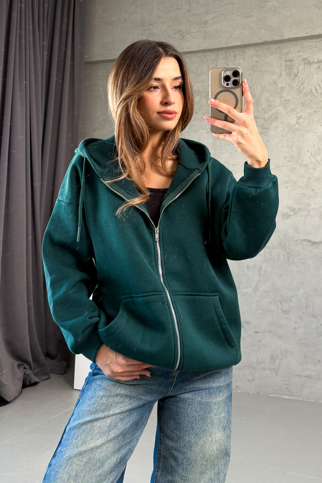 MPL Woman Hooded 3 Yarn Sweatshirt 21618 - Chapel Hill