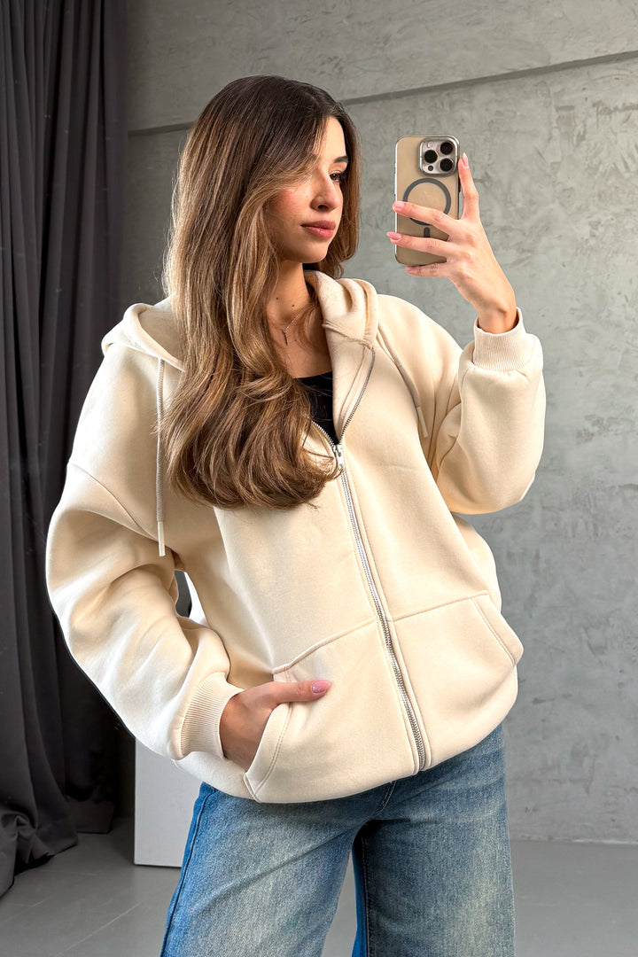 MPL Kadın Kapşonlu 3 İp Sweat 21618 - Glendale