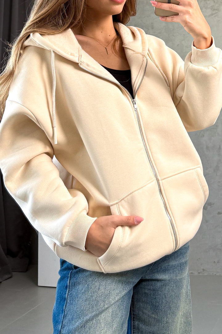 MPL Kadın Kapşonlu 3 İp Sweat 21618 - Glendale