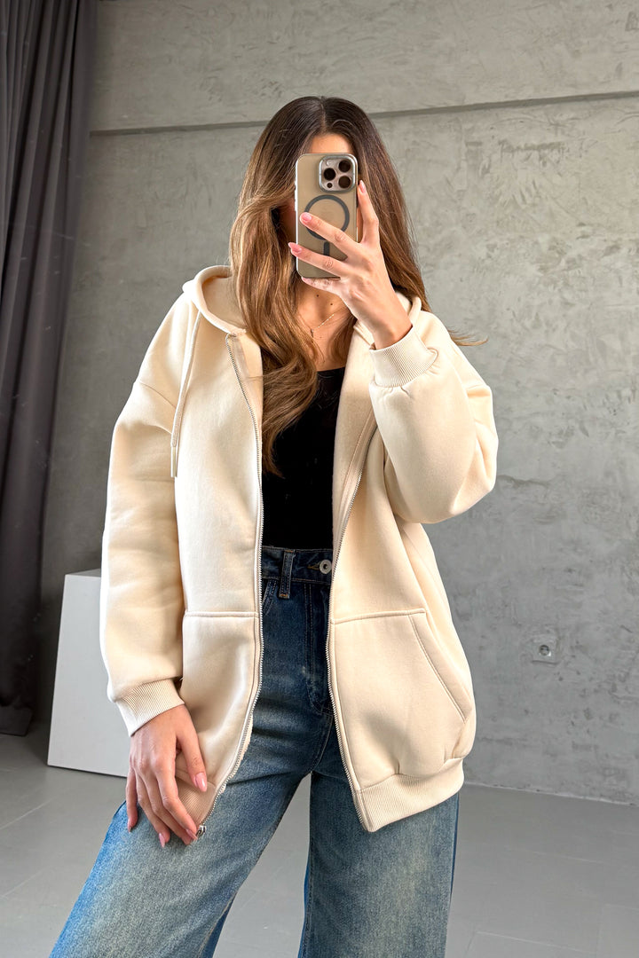 MPL Kadın Kapşonlu 3 İp Sweat 21618 - Glendale