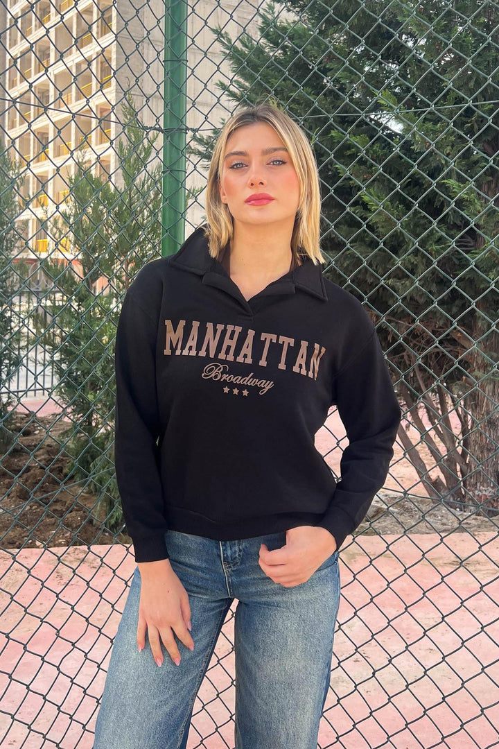 MPL Woman Manhattan Printed Sweatshirt 21624 - Villefranche-sur-Saône