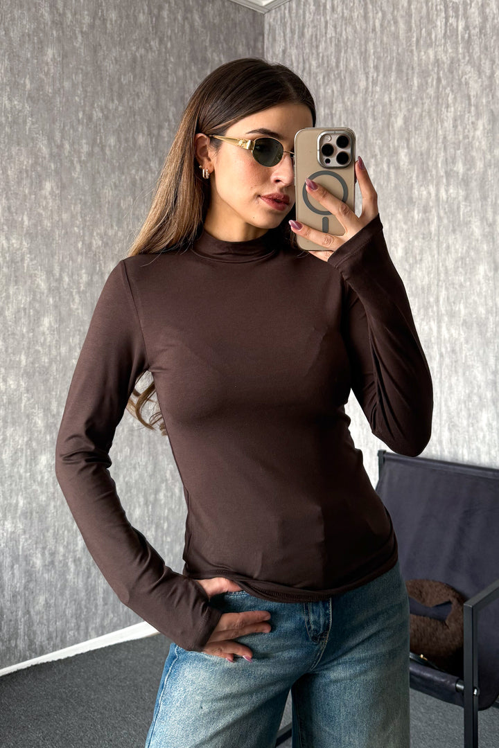 MPL Kadın Parmak Geçmeli Yarım Balıkçı Body 21756 - Landgraaf