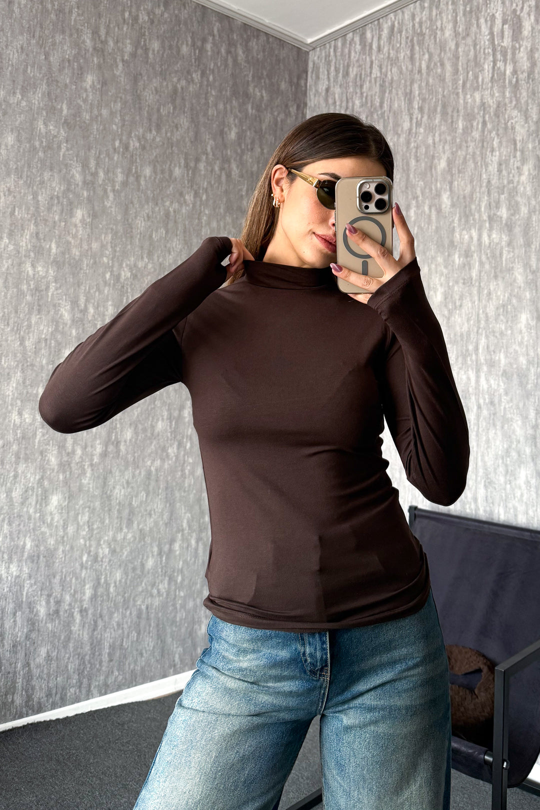 MPL Kadın Parmak Geçmeli Yarım Balıkçı Body 21756 - Landgraaf