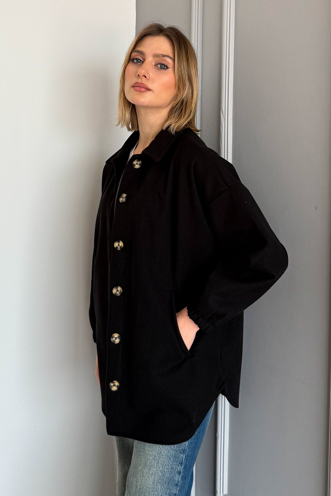 MPL Woman Long Woolen Shirt 0674 - Ajaccio