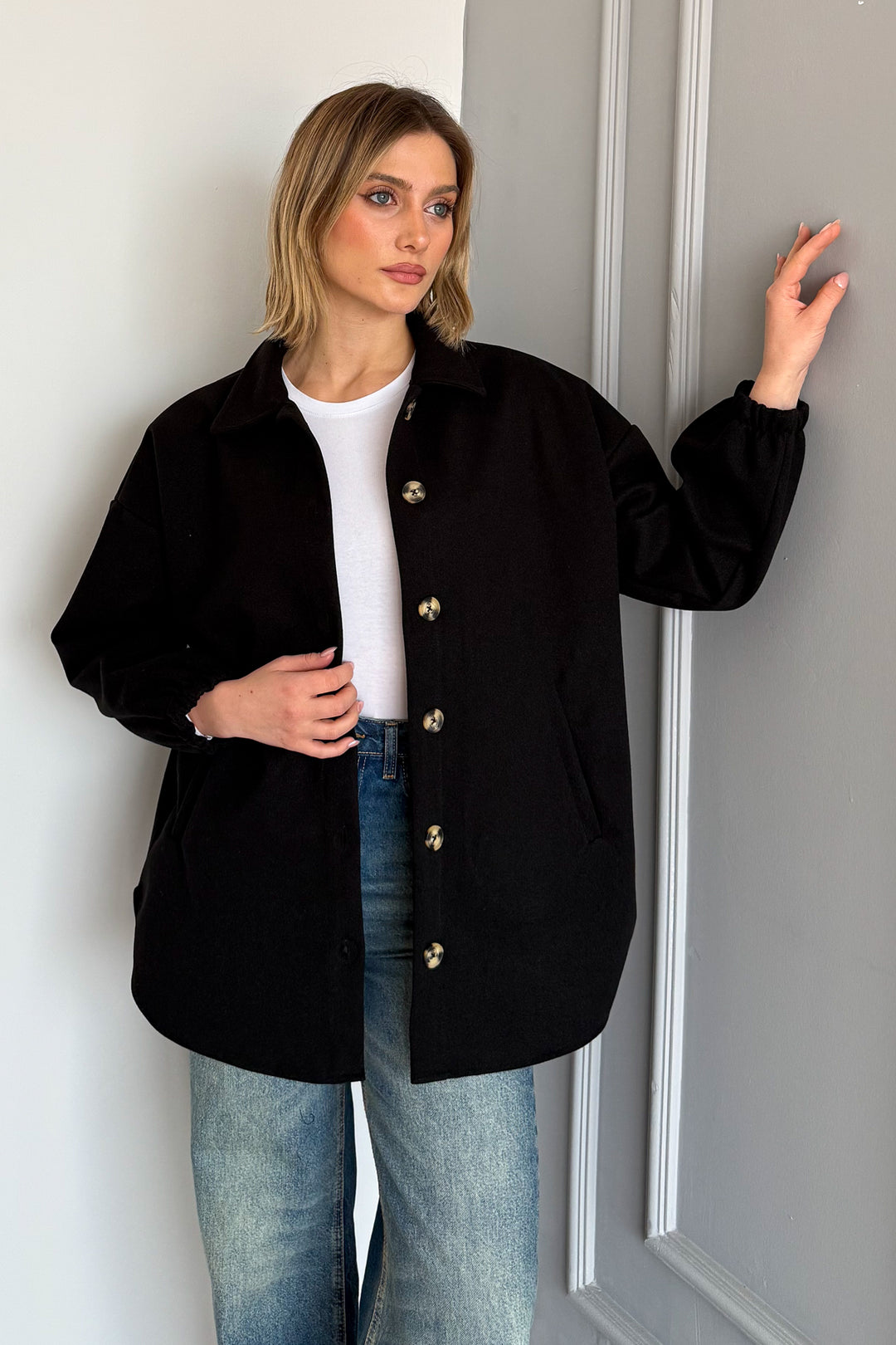 MPL Woman Long Woolen Shirt 0674 - Ajaccio