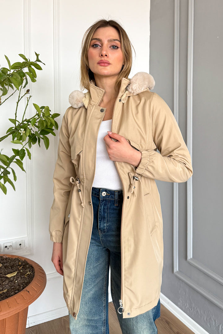 MPL Women's Hooded Bonded Coat 9129 - Guildford