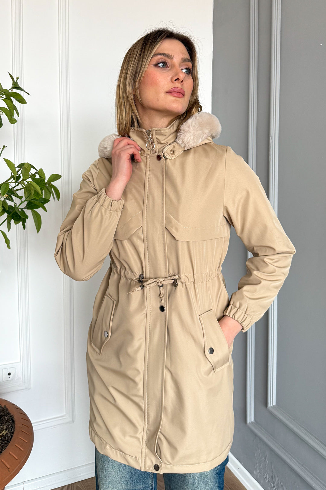 MPL Women's Hooded Bonded Coat 9129 - Guildford