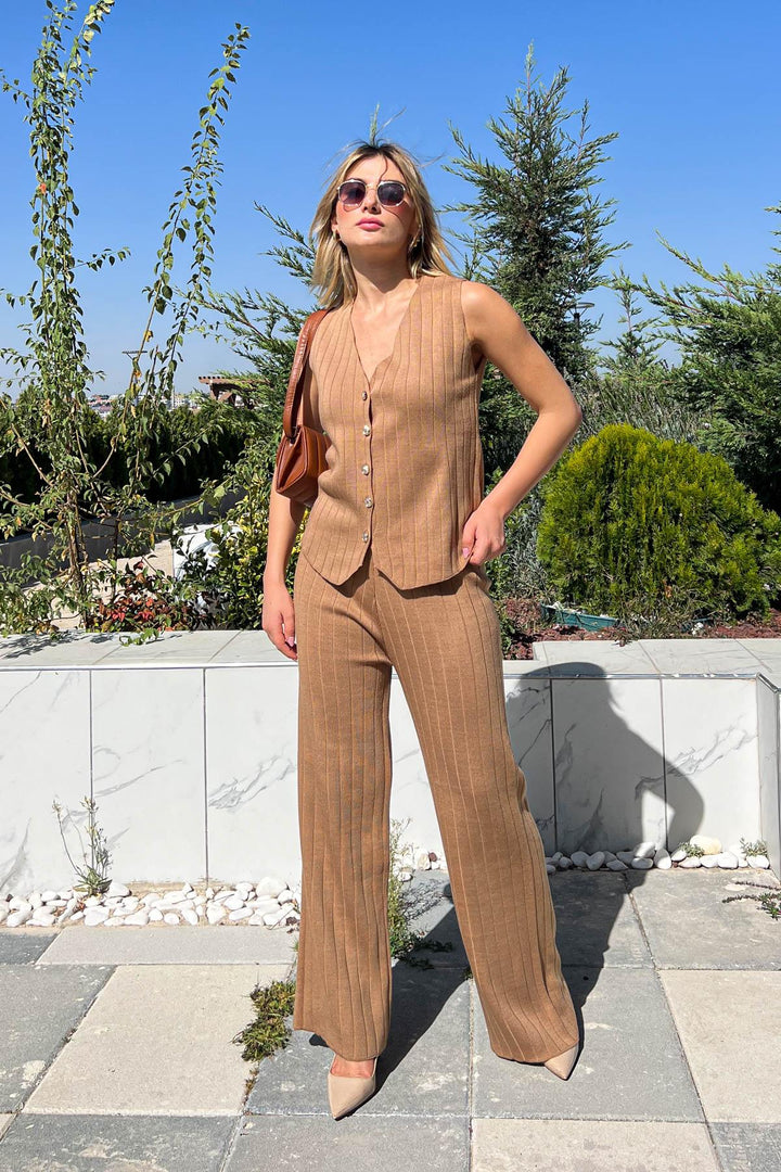 MPL Women's Knit Vest-Pants Set 4016 - Imperia