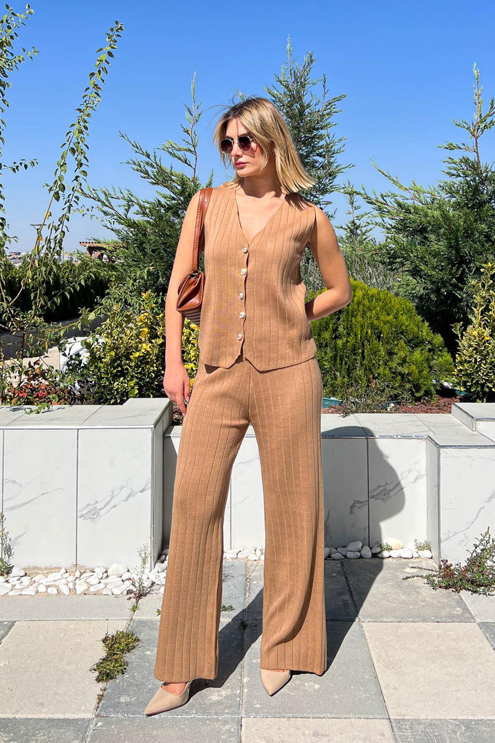 MPL Women's Knit Vest-Pants Set 4016 - Imperia
