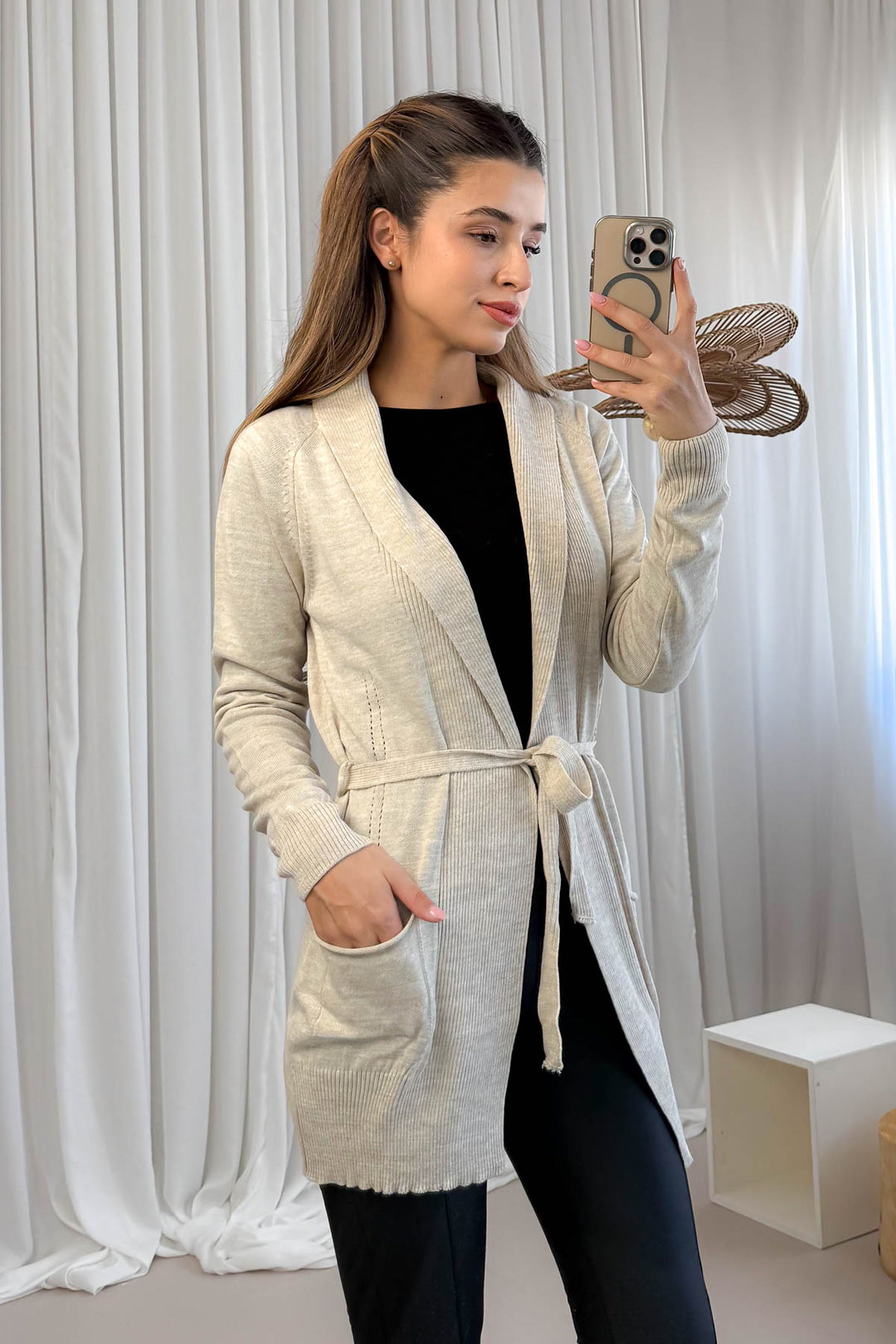 MPL Woman Shawl Collar Cardigan 14406 - Ewell