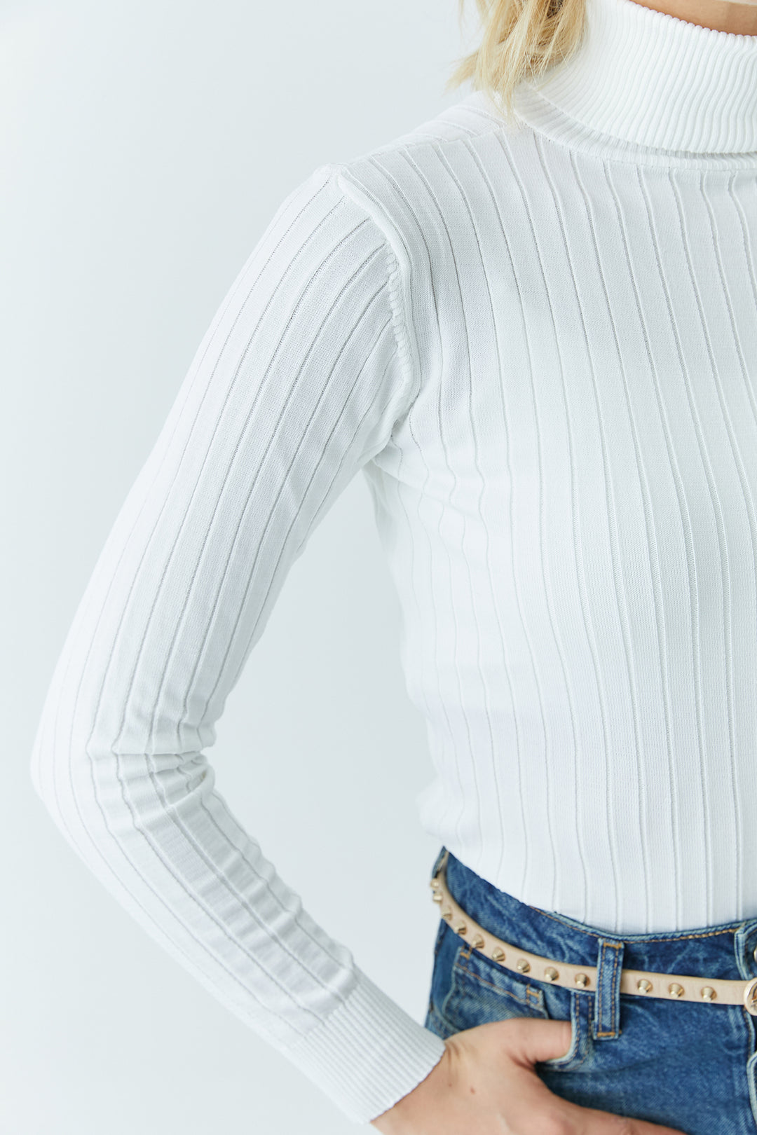 MPL Woman's Cable Knit Fisherman Sweater 5255 - Campobasso