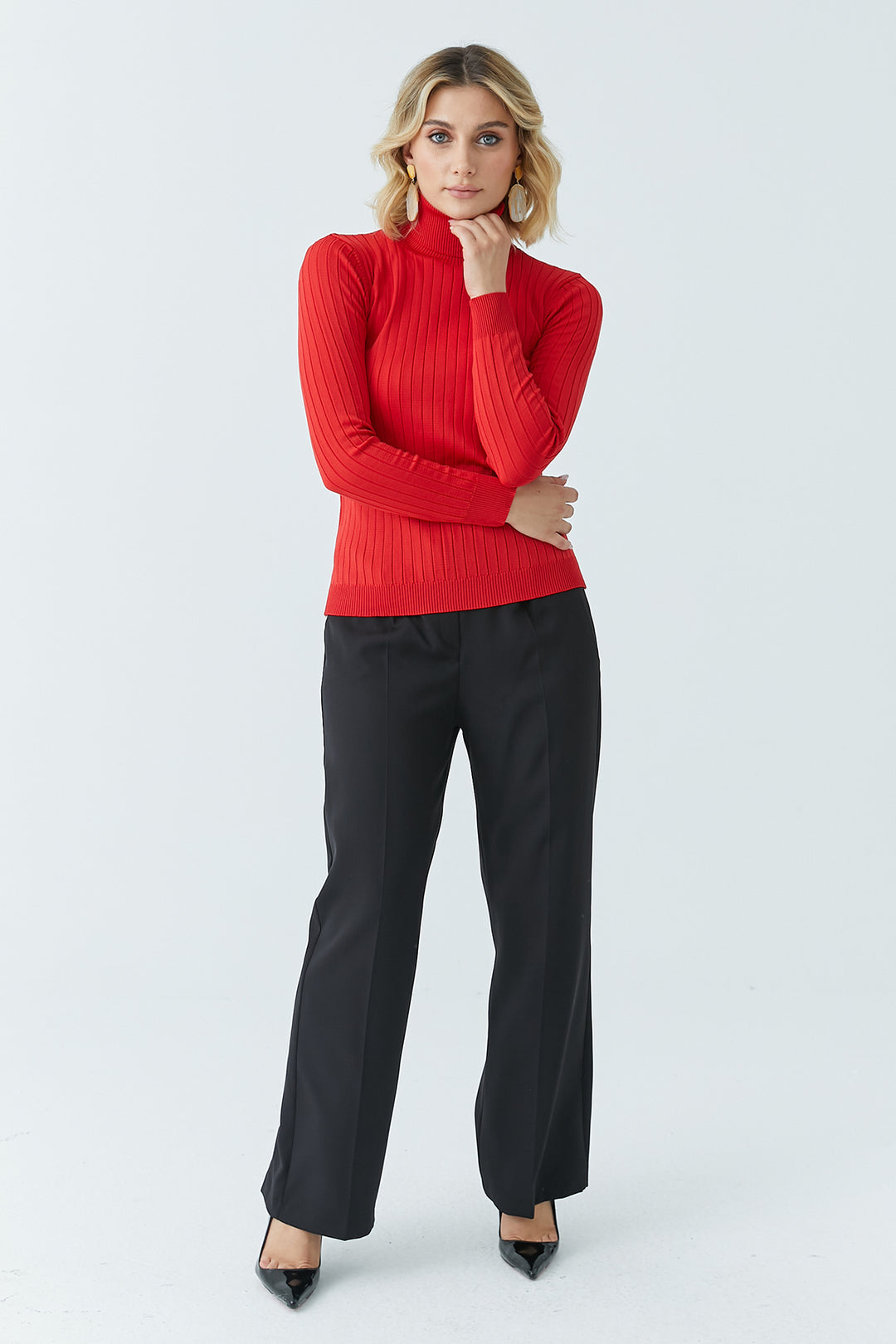 MPL Woman's Cable Knit Fisherman Sweater 5255 - Scheveningen