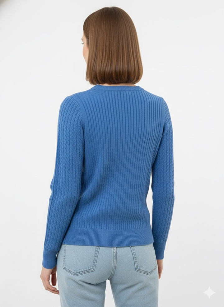 MPL Kadın Saç Örgü Kazak 5608 - Ealing