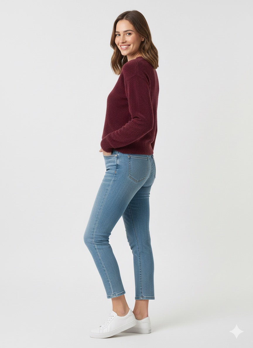 MPL Kadın Sakal Crop Kazak 5613 - Kaiserslautern
