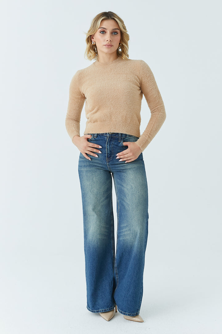 MPL Woman Beard Crop Sweater 5613 - Leonberg