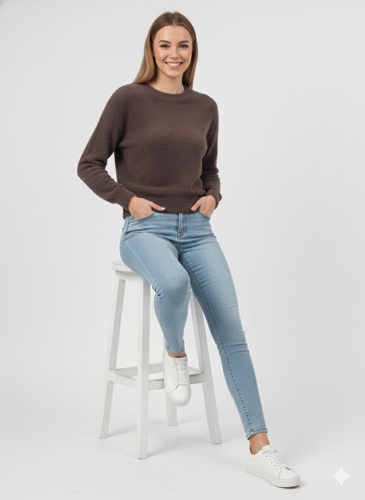 MPL Kadın Sakal Crop Kazak 5613 - Pflugerville