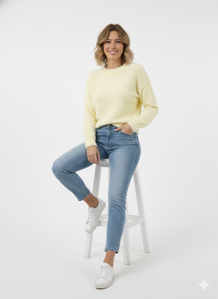 MPL Kadın Sakal Crop Kazak 5613 - Poole