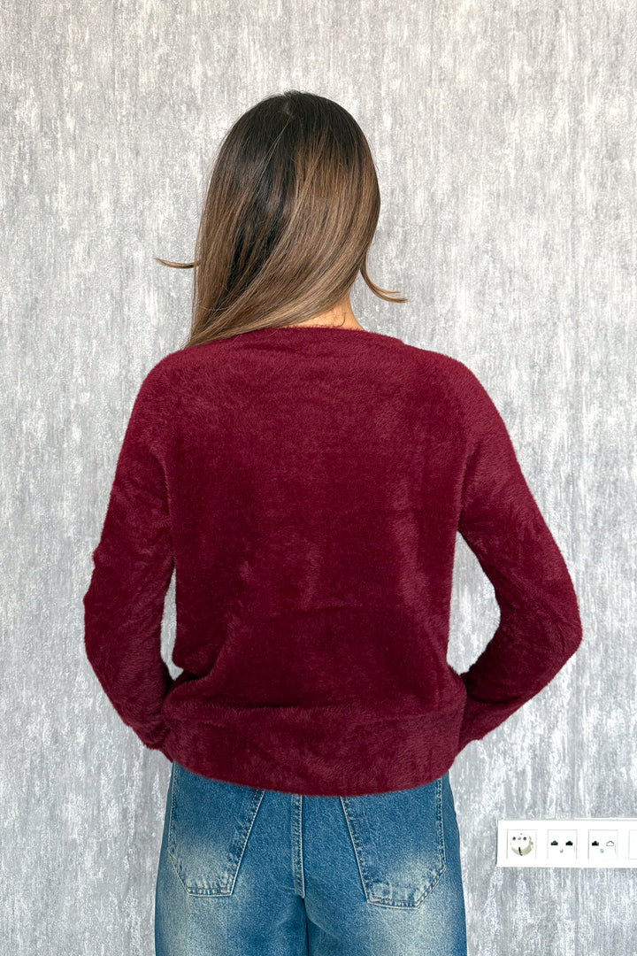 MPL Woman Beard Metal Button Cardigan 5564 - Revere