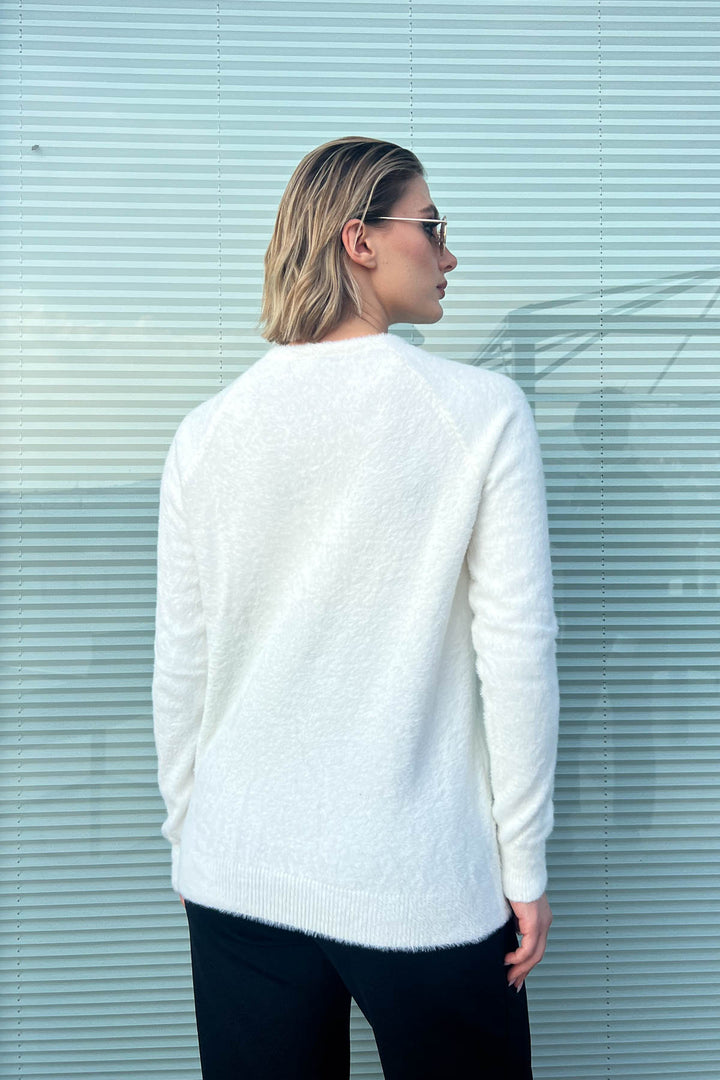 MPL Woman Beard Metal Button Cardigan 5564 - Véroia