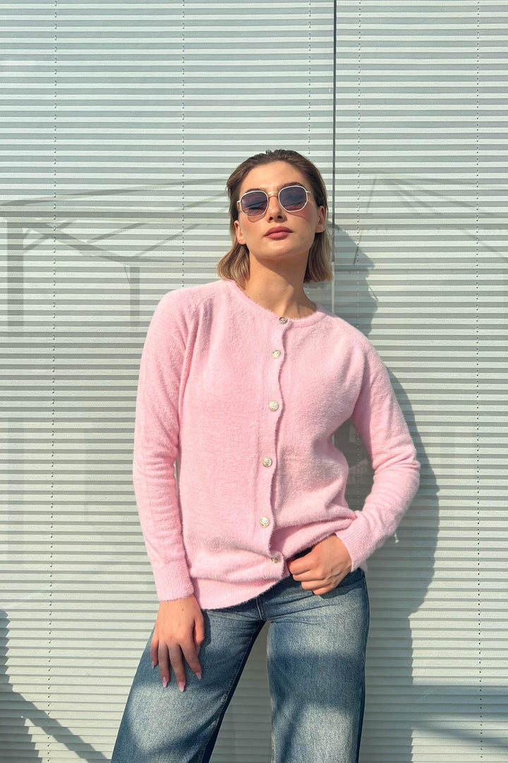MPL Woman Beard Metal Button Cardigan 5564 - Jūrmala