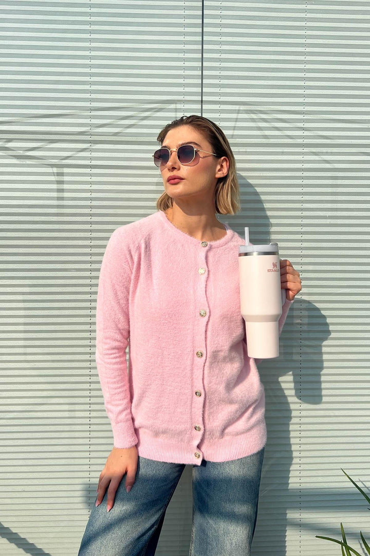 MPL Woman Beard Metal Button Cardigan 5564 - Jūrmala