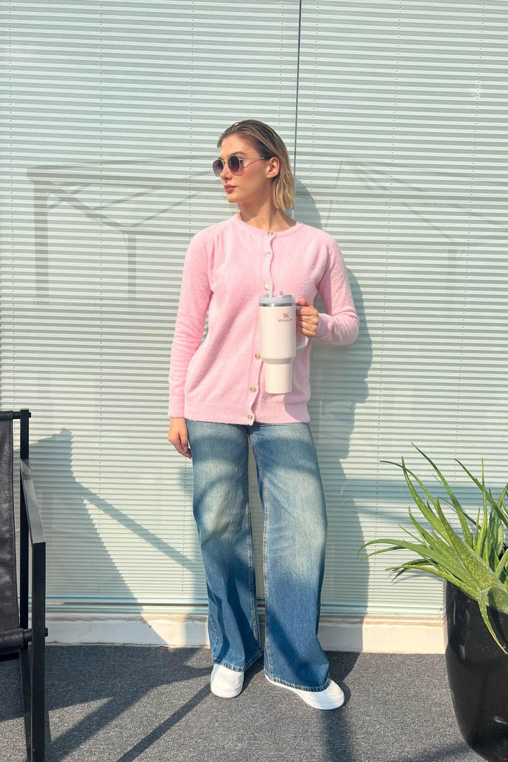 MPL Woman Beard Metal Button Cardigan 5564 - Jūrmala