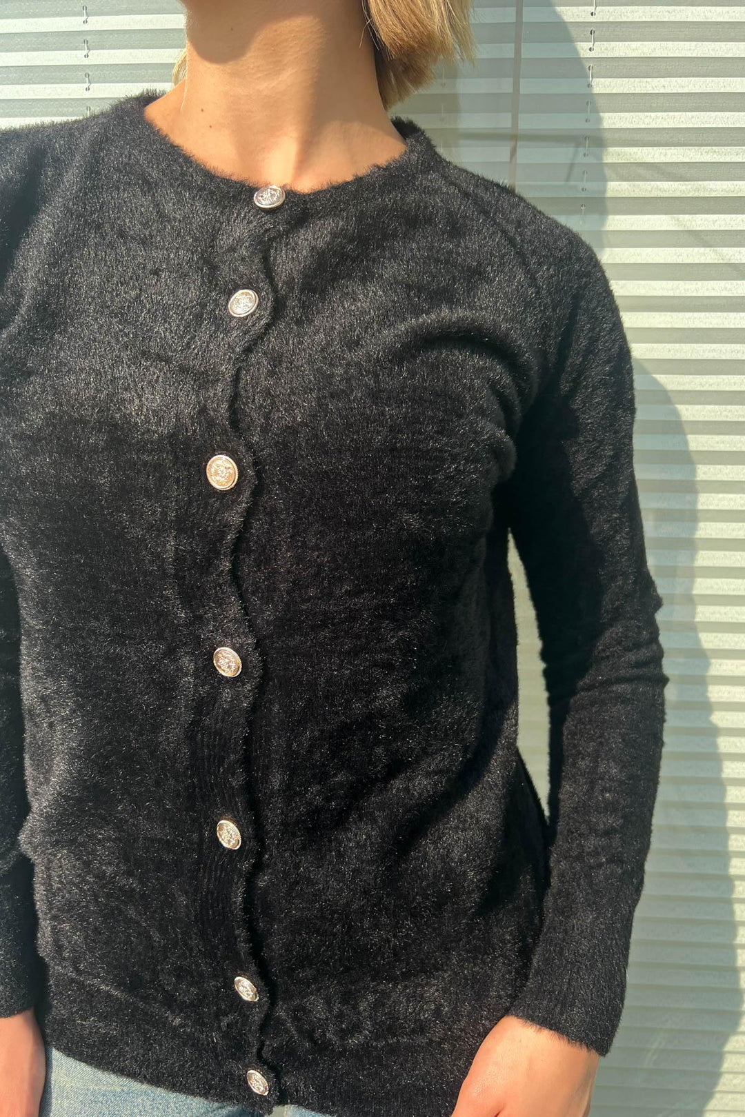 MPL Woman Beard Metal Button Cardigan 5564 - Southport