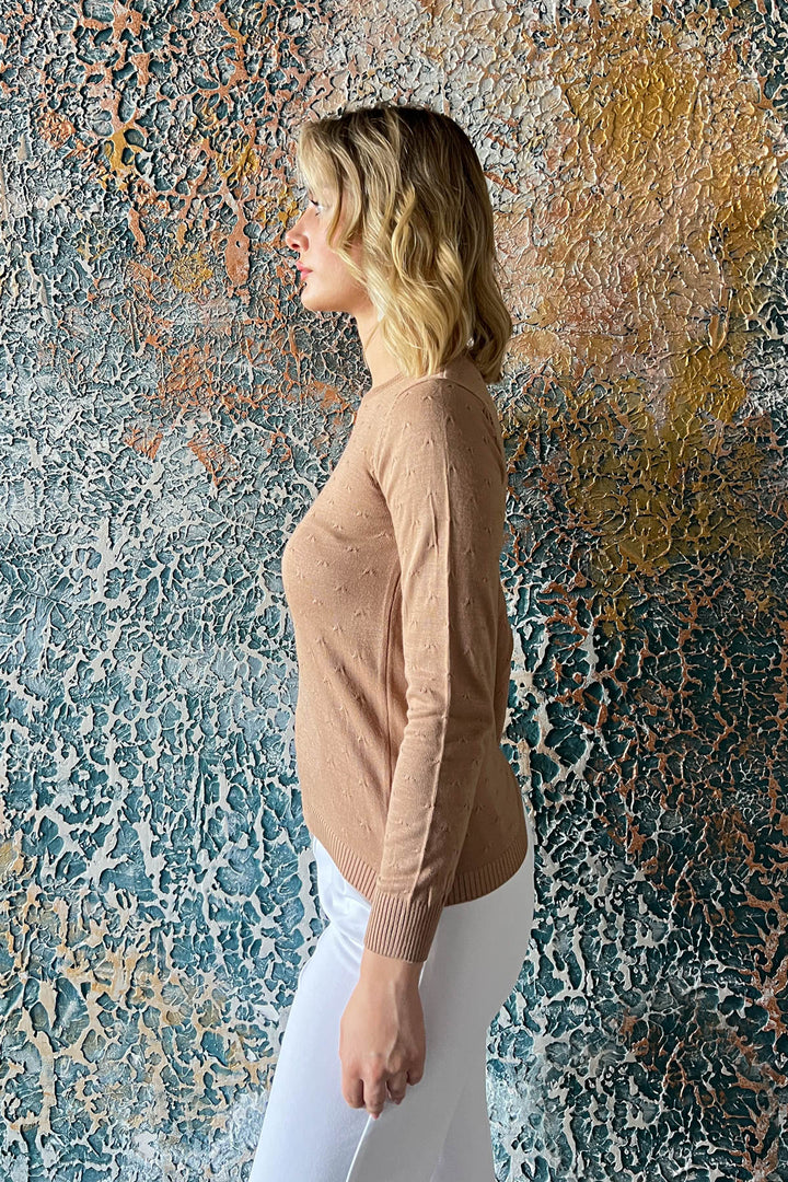 MPL Women's Bow Patterned Sweater 14662 - Airdrie
