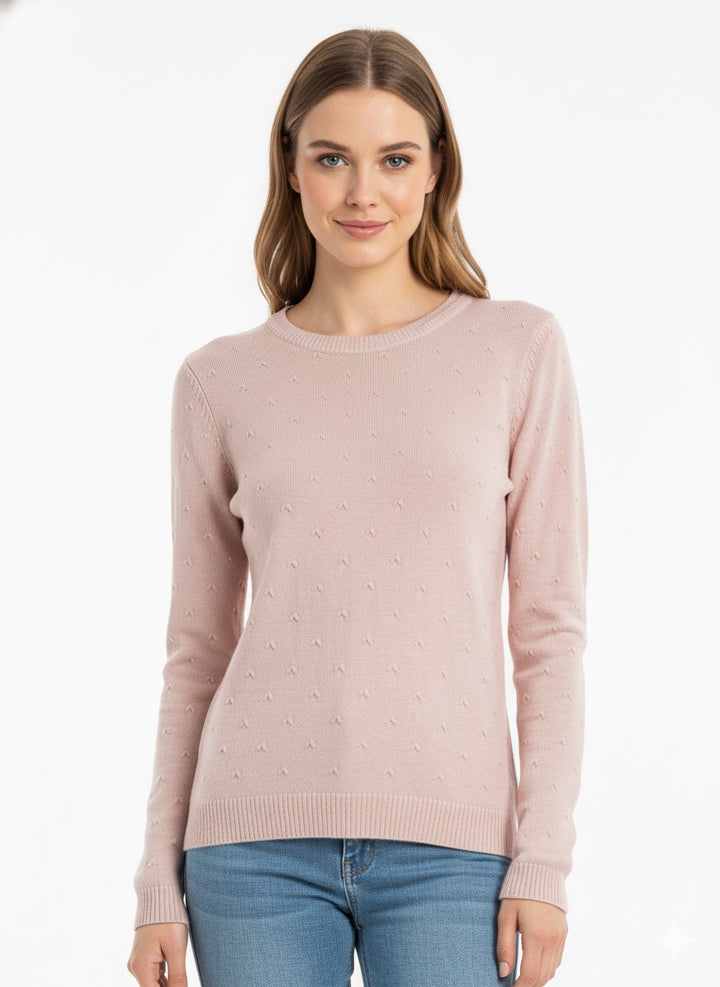 MPL Women's Bow Patterned Sweater 14662 - Palenque