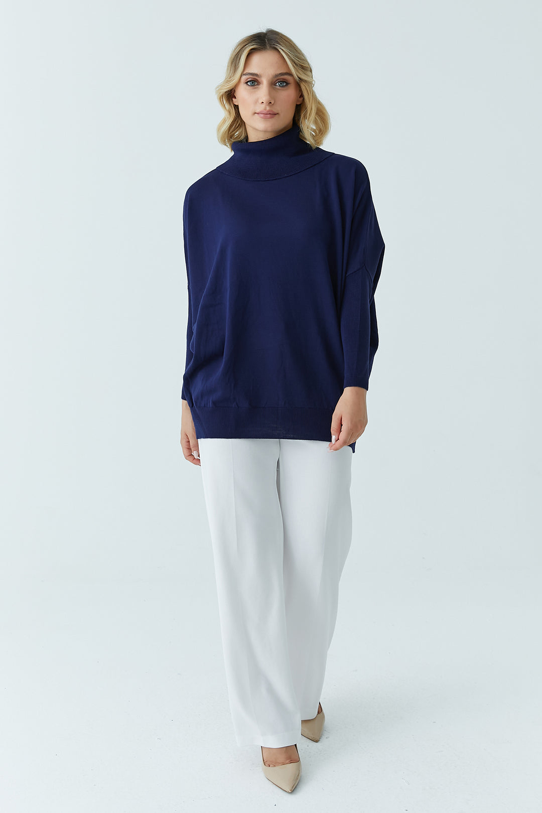 MPL Woman Fisherman Long Loose Sweater 4431 - Sarcelles
