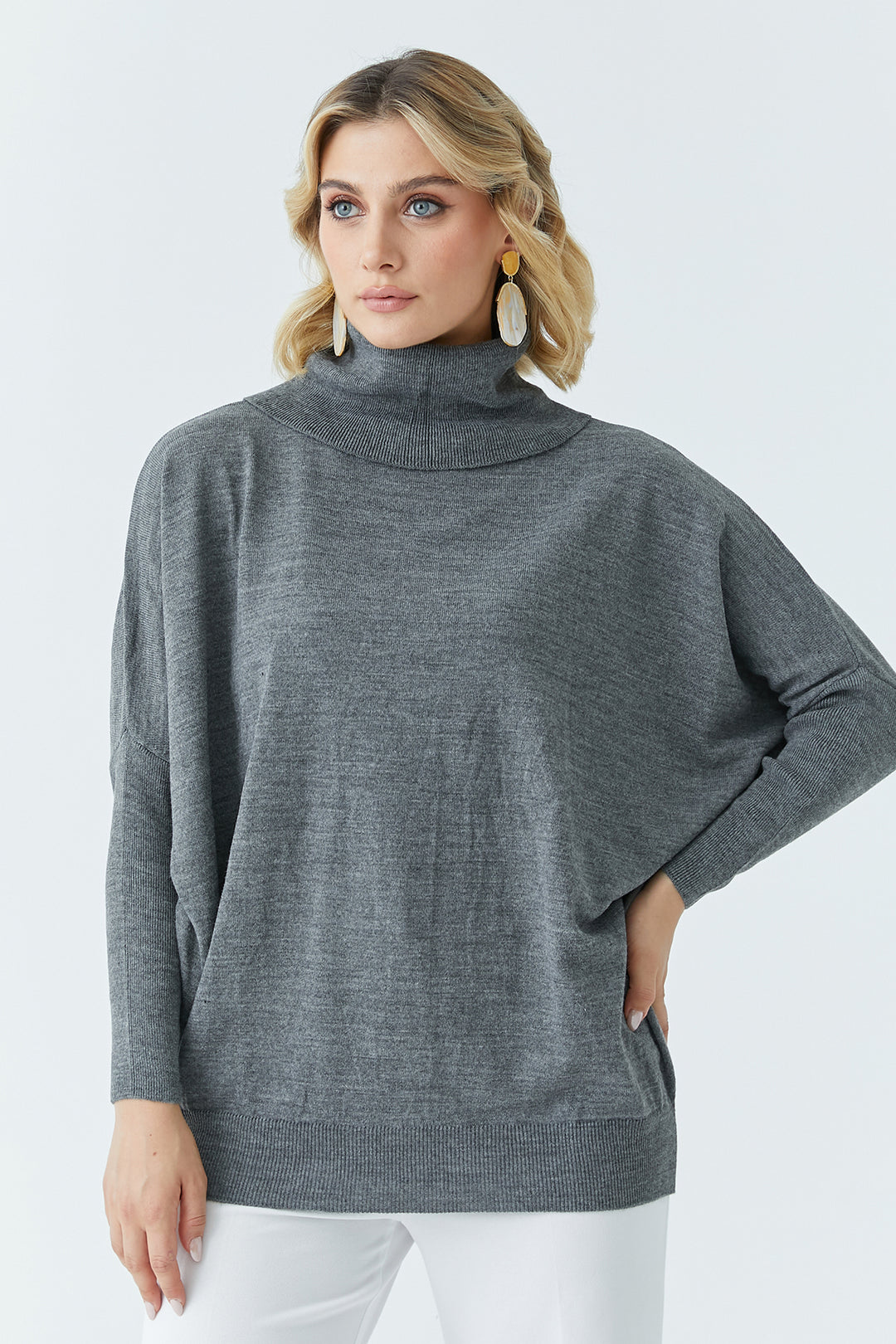 MPL Woman Fisherman Long Loose Sweater 4431 - Cinisello Balsamo