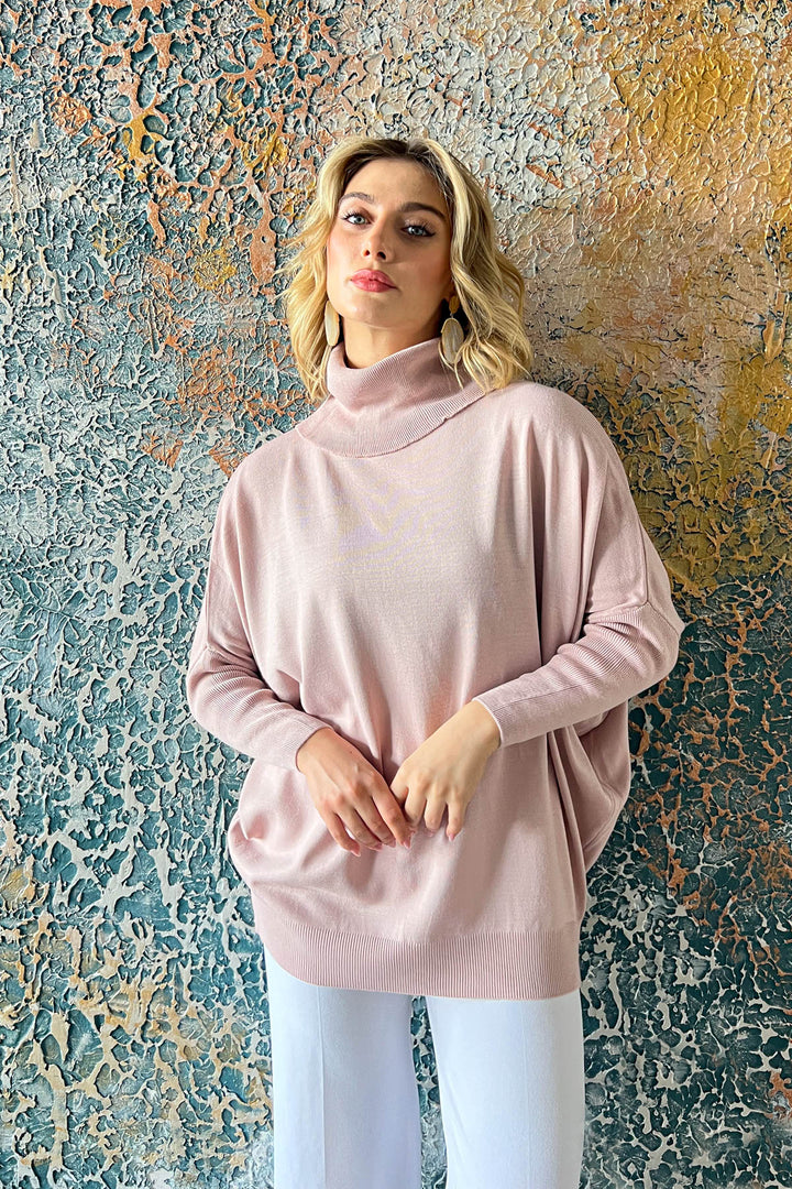 MPL Woman Fisherman Long Loose Sweater 4431 - Temple City