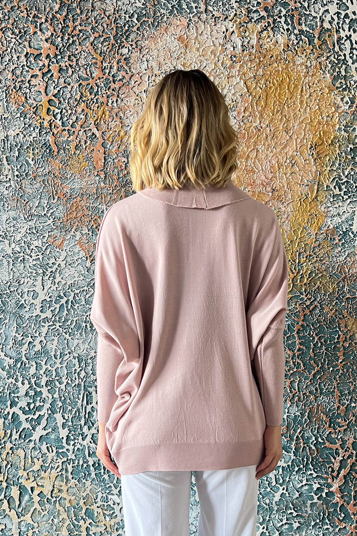 MPL Woman Fisherman Long Loose Sweater 4431 - Temple City