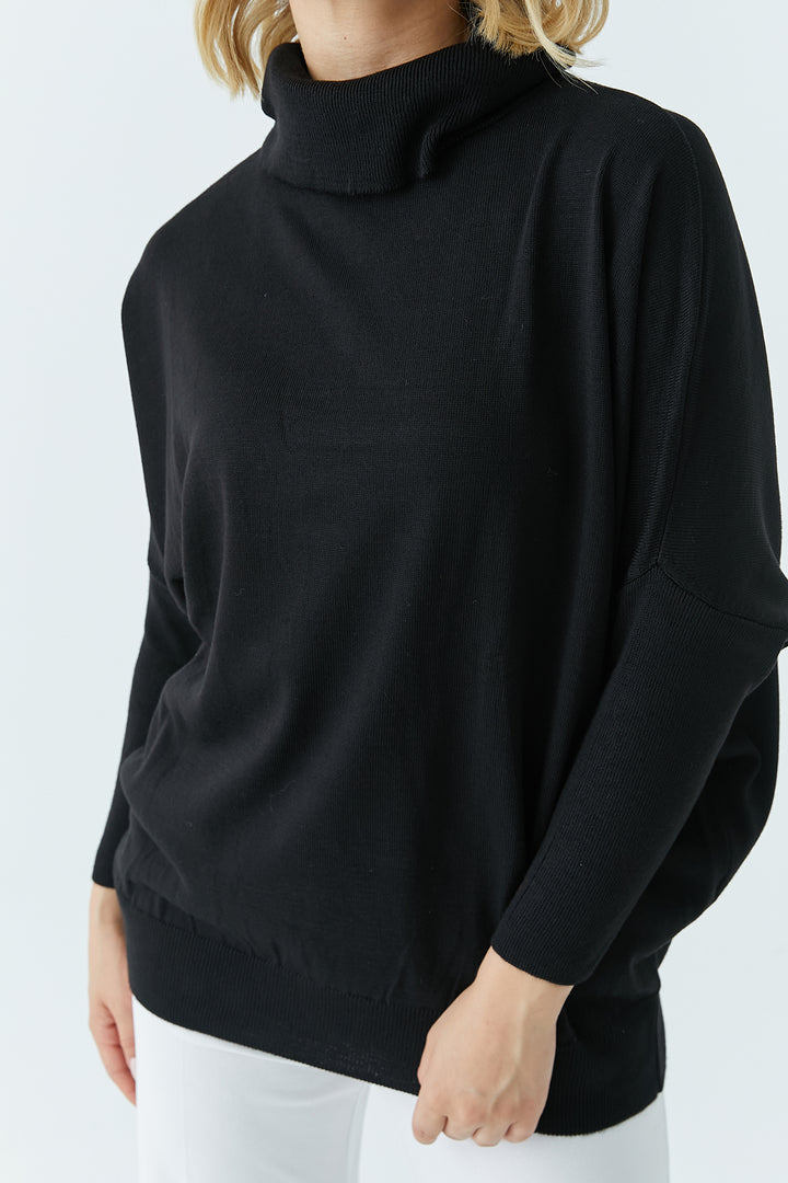 MPL Woman Fisherman Long Loose Sweater 4431 - Sykiés