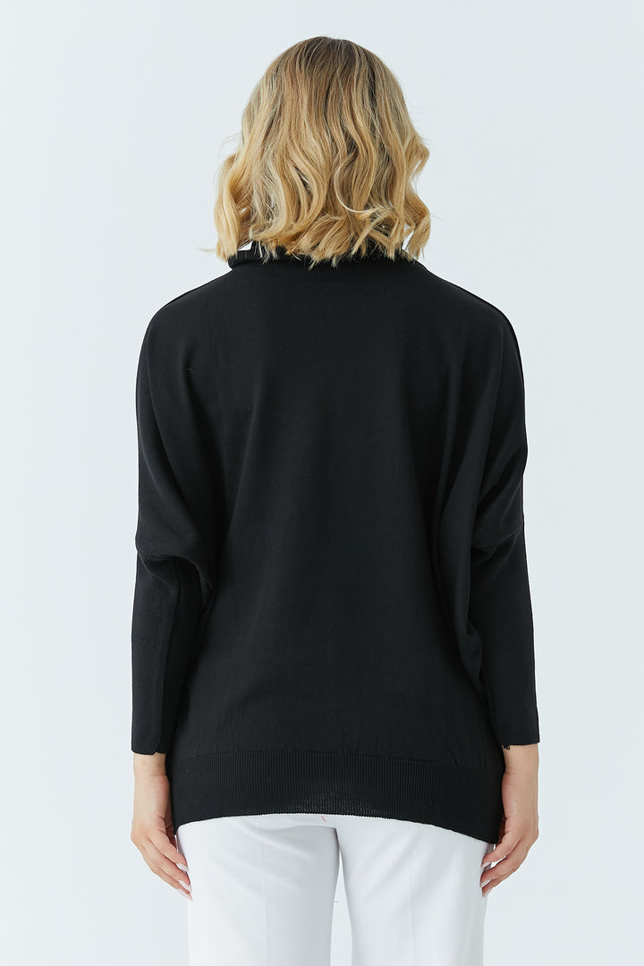 MPL Woman Fisherman Long Loose Sweater 4431 - Sykiés